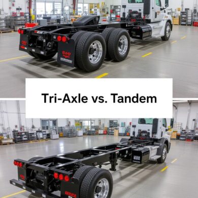 Tri-Axle vs. Tandem Chassis: When the Third Axle Pays for Itself