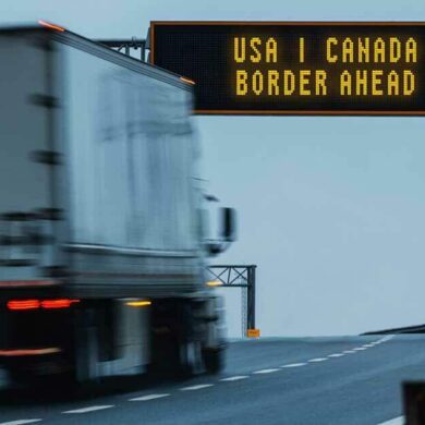 The Border is Getting Quieter — What the Q1 Cross-Border Slump Means for BC Carriers